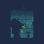 Come On, Mr. Bubbles!-womens fitted tee-filiskun