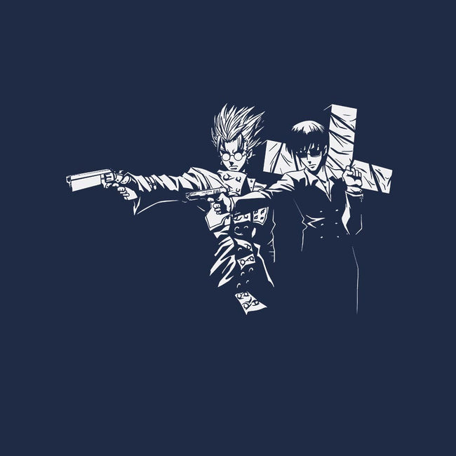 Trigun Fiction-womens basic tee-Coinbox Tees