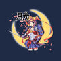 Moon Light Samurai-youth basic tee-Coinbox Tees
