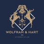 Wolfram & Hart-womens basic tee-xMitch