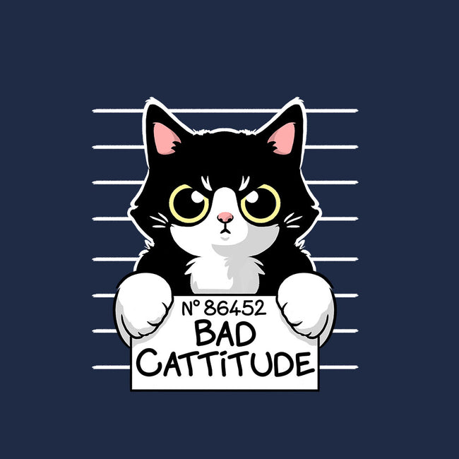 Bad Cattitude-unisex zip-up sweatshirt-NemiMakeit
