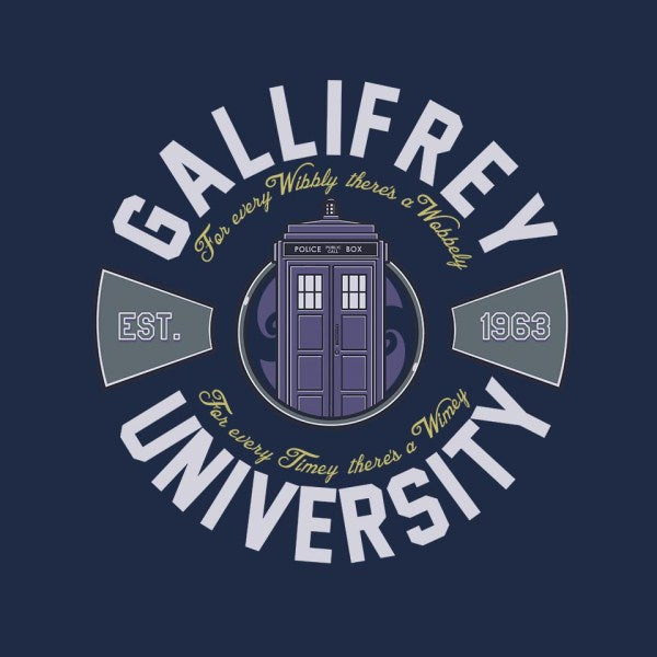 Gallifrey University-youth basic tee-Arinesart