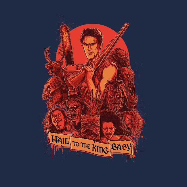 Hail to the King, Baby-womens fitted tee-Moutchy