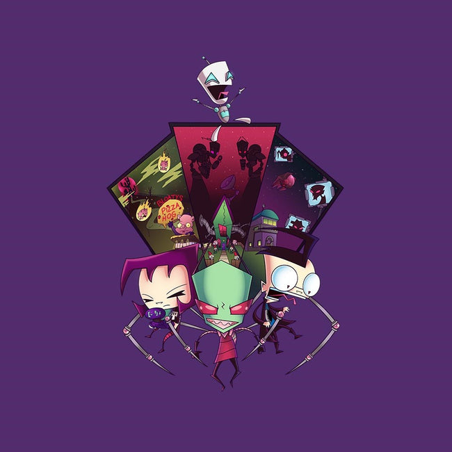 Invade and Enslave-womens basic tee-stellica