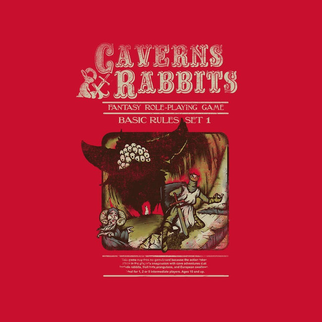 Caverns & Rabbits-unisex basic tank-Creative Outpouring