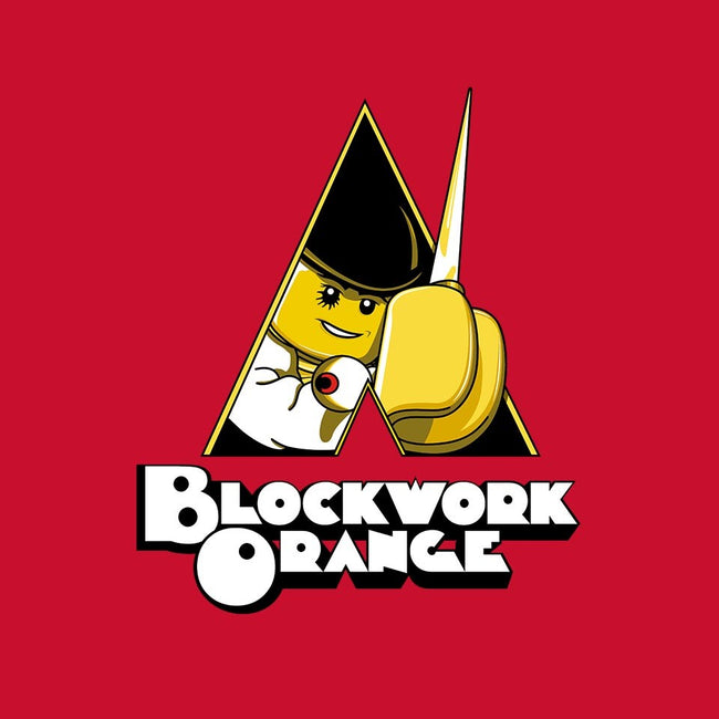 Blockwork Orange-womens basic tee-2mzdesign
