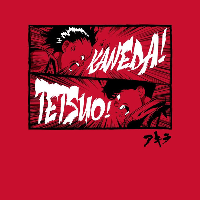 Kaneda! Tetsuo!-womens basic tee-demonigote