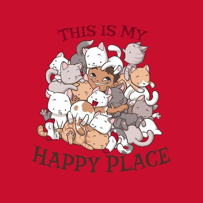 Cat Pile-womens basic tee-DoOomcat