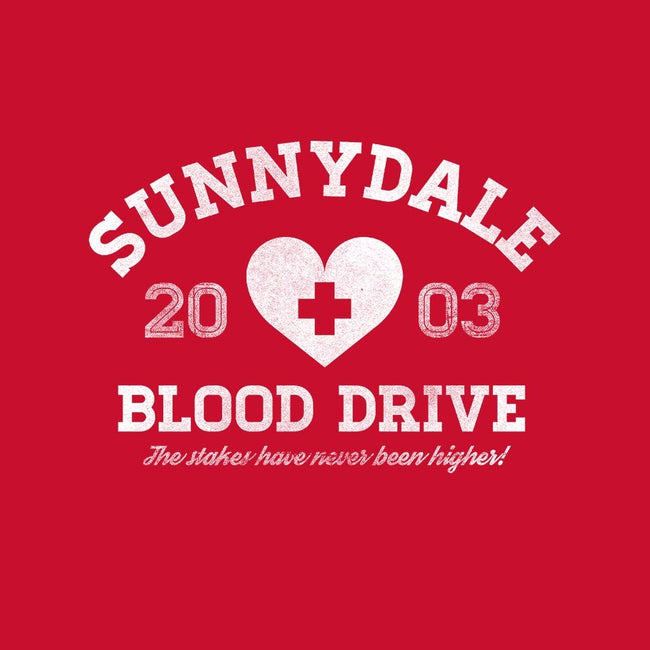 Sunnydale Blood Drive-womens fitted tee-MJ