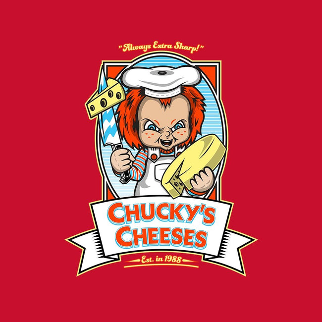 Chucky's Cheeses-womens fitted tee-krusemark