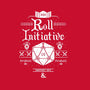Roll Initiative-womens basic tee-TeeKetch