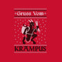 Greetings From Krampus-unisex zip-up sweatshirt-jozvoz