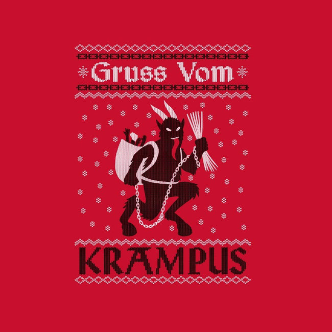 Greetings From Krampus-unisex crew neck sweatshirt-jozvoz