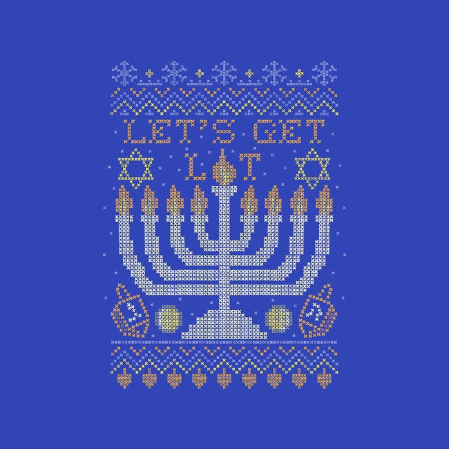 Hanukkah Is Lit-mens long sleeved tee-beware1984