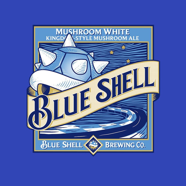Blue Shell Beer-womens basic tee-KindaCreative