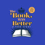 The Book Was Better-womens fitted tee-ORabbit