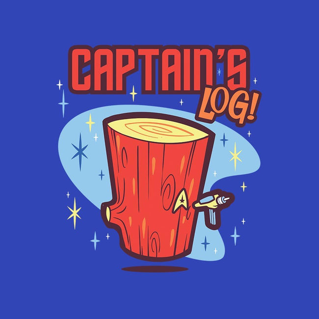 Captain's Log-mens basic tee-Harebrained