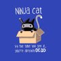 Ninja Cat-womens fitted tee-BlancaVidal