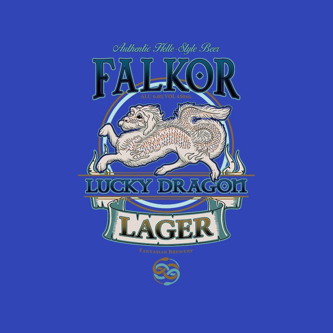 Lucky Dragon Lager-womens basic tee-etcherSketch