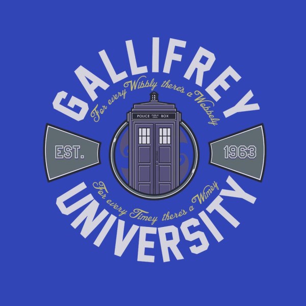 Gallifrey University-womens basic tee-Arinesart
