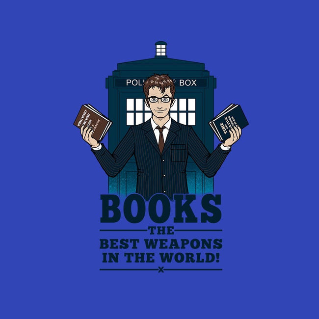 Books, The Best Weapons-womens basic tee-pigboom