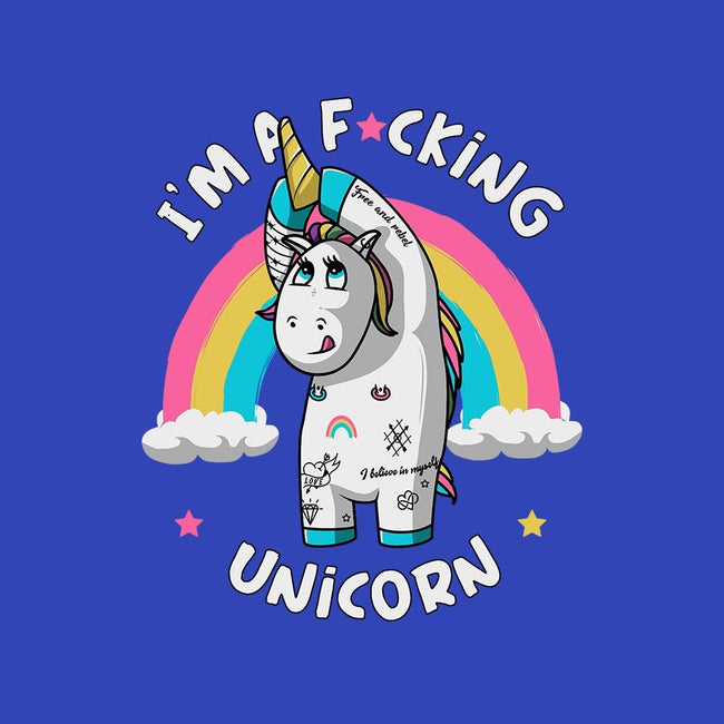 I'm A F*cking Unicorn-unisex zip-up sweatshirt-ducfrench