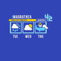 Magrathea Forecast-womens fitted tee-chocopants