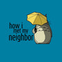 How I Met My Neighbor-mens long sleeved tee-beware1984