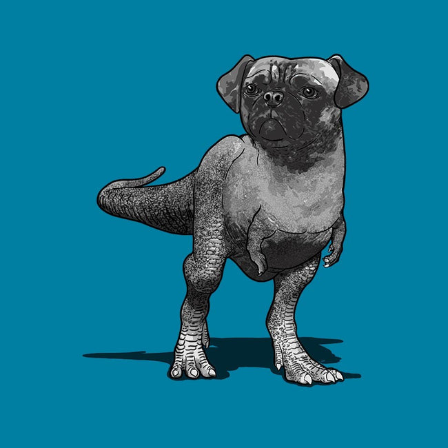 Pugussaurus Rex-mens basic tee-JCMaziu