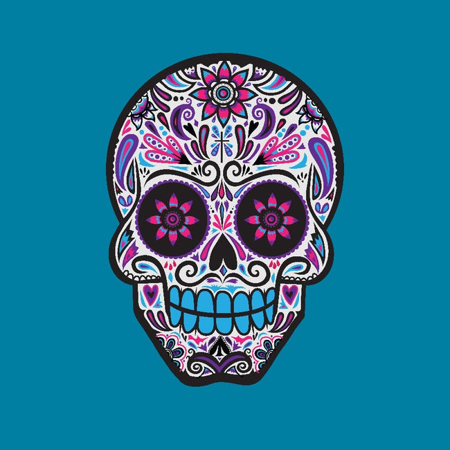 Neon Calavera-womens basic tee-wotto