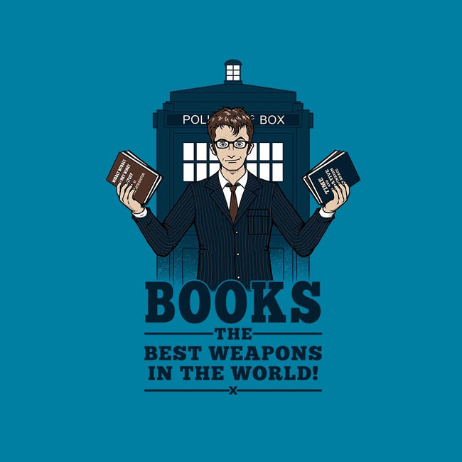 Books, The Best Weapons-youth basic tee-pigboom