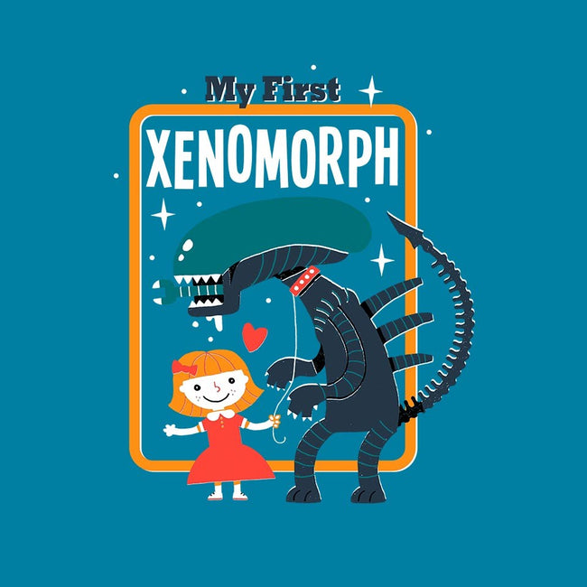 My First Xenomorph-unisex zip-up sweatshirt-DinoMike
