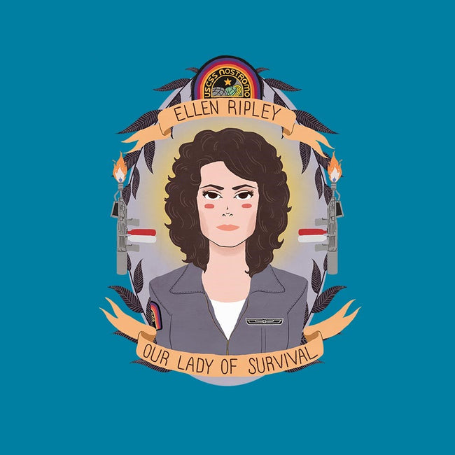 Our Lady of Survival-womens basic tee-heymonster