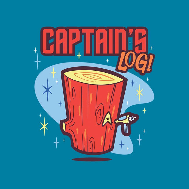 Captain's Log-mens basic tee-Harebrained