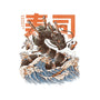 Great Sushi Dragon-unisex crew neck sweatshirt-ilustrata