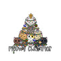A Very Meowy Christmas-unisex crew neck sweatshirt-kosmicsatellite