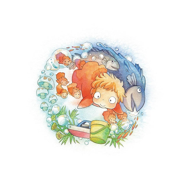 Sea Sisters-youth basic tee-littlebird.bigwolf