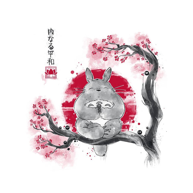Inner Peace Sumi-e-unisex crew neck sweatshirt-Getsousa!