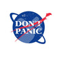 Don't Panic-womens fitted tee-Manoss1995