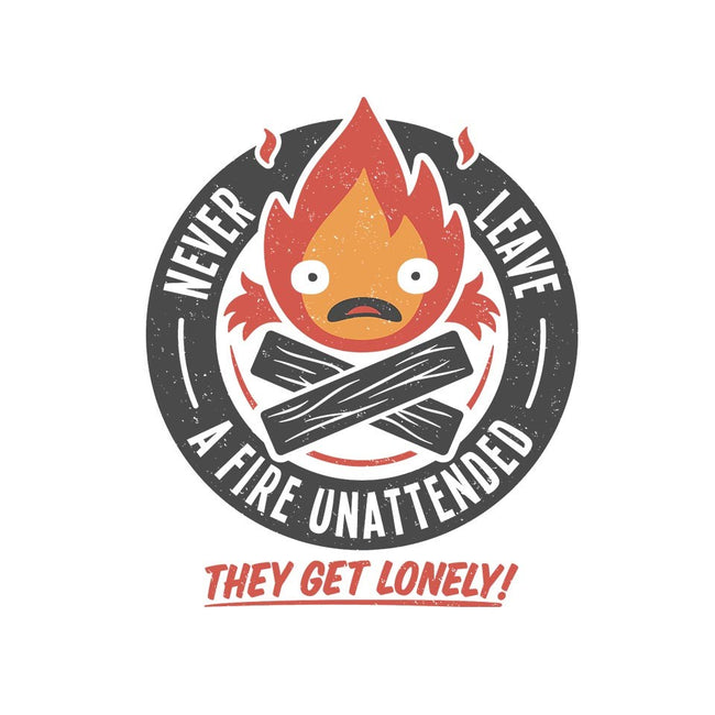 Lonely Fire Demon-womens fitted tee-adho1982