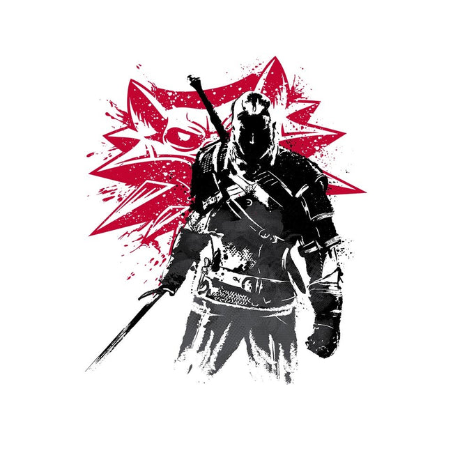 The Witcher Sumi-e-unisex basic tank-DrMonekers
