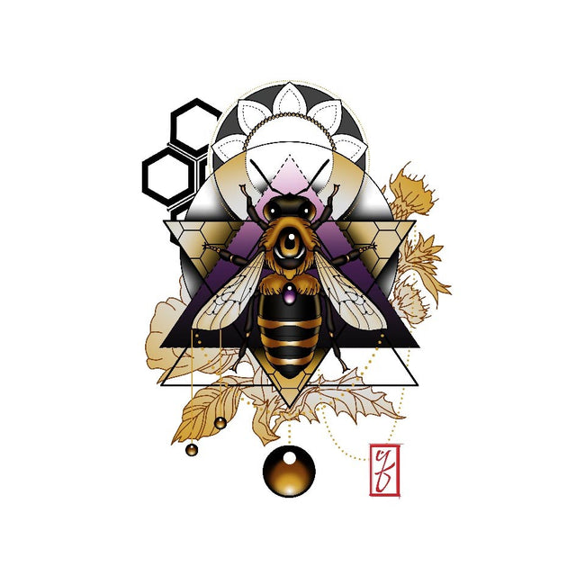 Honey Bee-unisex basic tank-etcherSketch