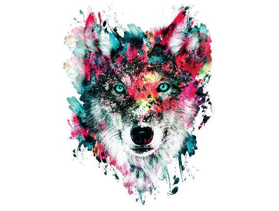 Watercolor Wolf