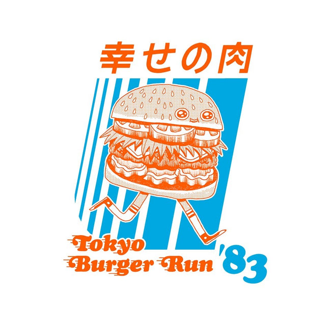 Tokyo Burger Run-unisex basic tank-zackolantern