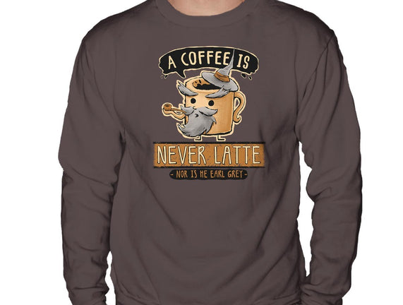 A Coffee is Never Latte