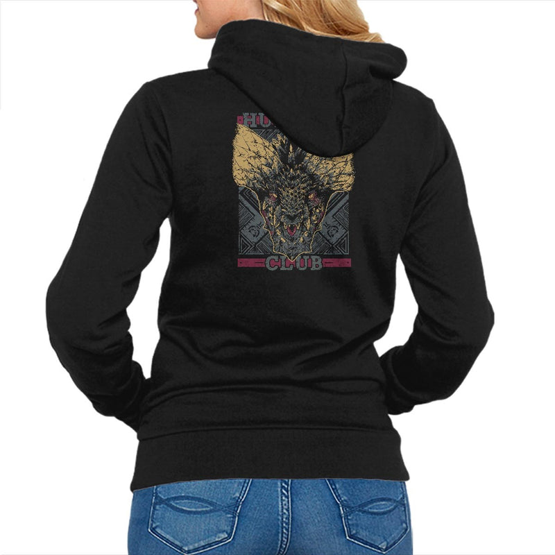 Nergigante unisex zip up sweatshirt Melee Ninja by TeeFury