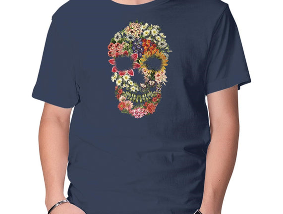 Floral Skull Vintage