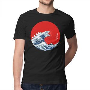 Hokusai Gojira-Variant
