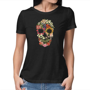 Floral Skull Vintage