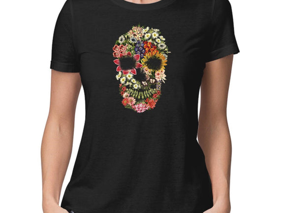 Floral Skull Vintage